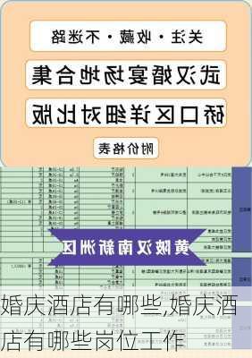 婚庆酒店有哪些,婚庆酒店有哪些岗位工作