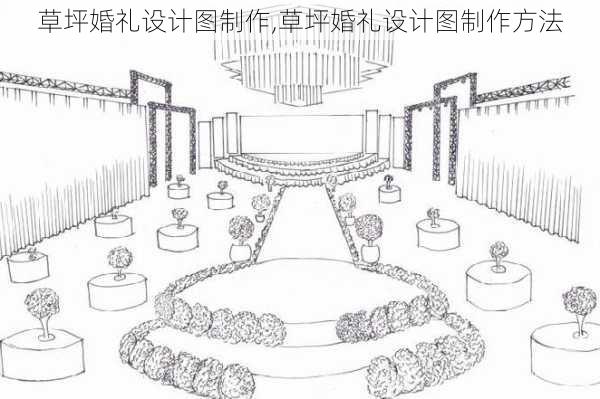 草坪婚礼设计图制作,草坪婚礼设计图制作方法