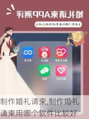 制作婚礼请柬,制作婚礼请柬用哪个软件比较好