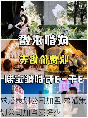 求婚策划公司加盟,求婚策划公司加盟费多少