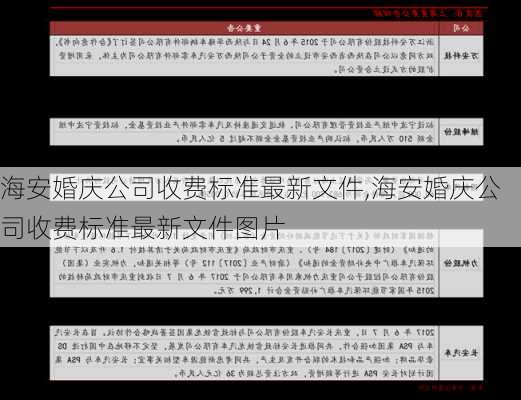 海安婚庆公司收费标准最新文件,海安婚庆公司收费标准最新文件图片