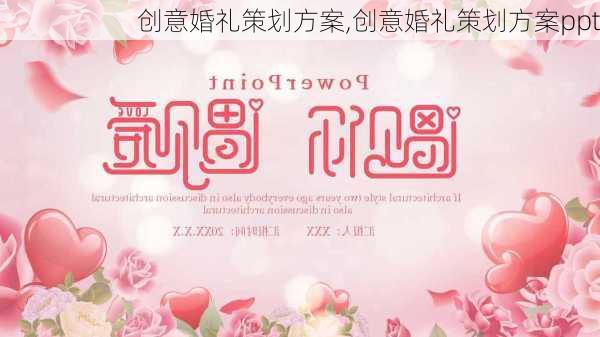 创意婚礼策划方案,创意婚礼策划方案ppt