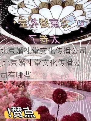 北京婚礼堂文化传播公司,北京婚礼堂文化传播公司有哪些