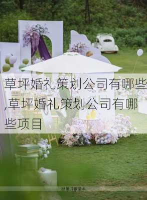 草坪婚礼策划公司有哪些,草坪婚礼策划公司有哪些项目